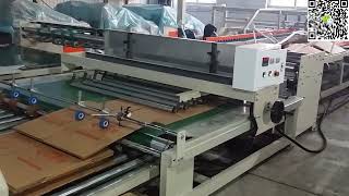 Large size automatic folder gluer
