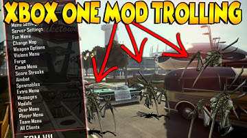 MOD TROLLING XBOX ONE KIDS! (Black ops 2)