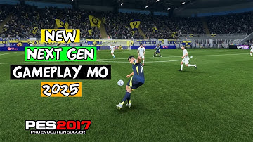 PES 2017 NEW NEXT GEN GAMEPLAY MOD 2025 FOR ALL PATCH