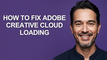 How to Fix Adobe Creative Cloud Loading - KevinHowTo