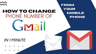 How To Change Phone Number Of Gmail #shorts