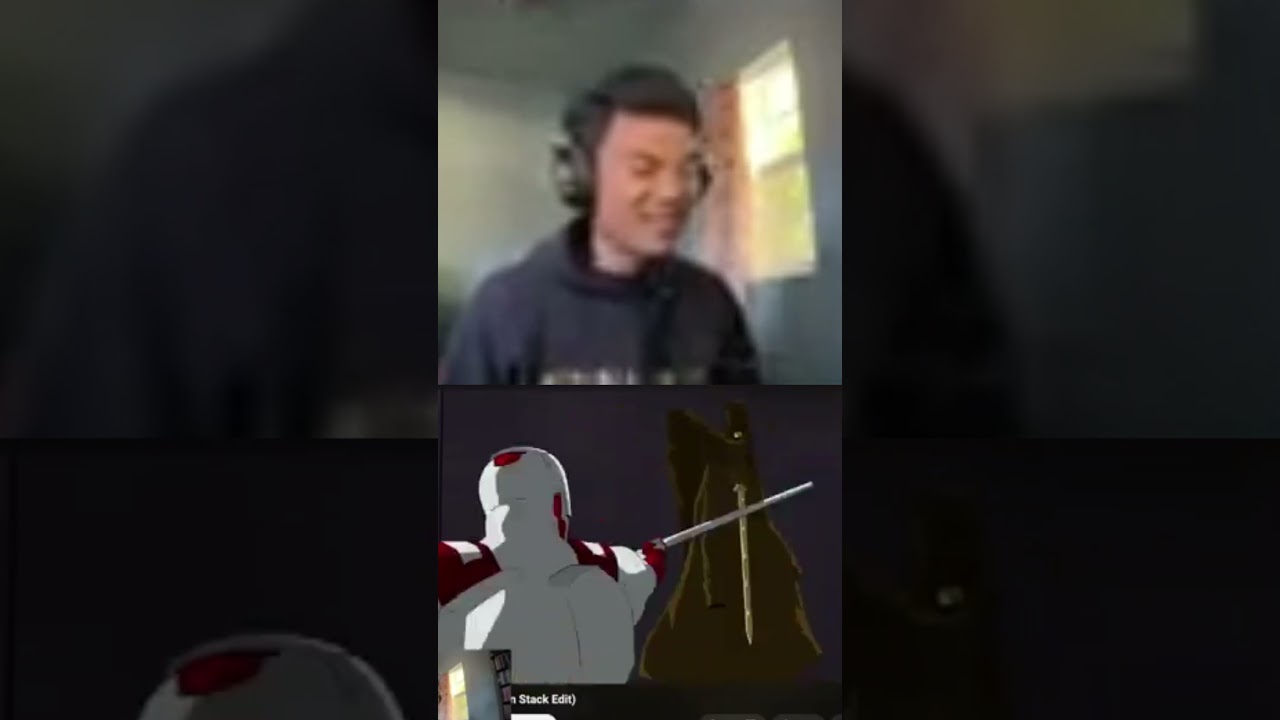FUZZEKE REACTS To My Captain Canuck Edit!! @FuzzekeMusic  #short