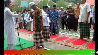 Shalat Idul Adha 1439 H di Dusun Perambahan.