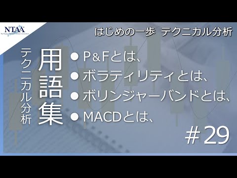 【はじめの一歩 テクニカル分析 #29】用語集-19