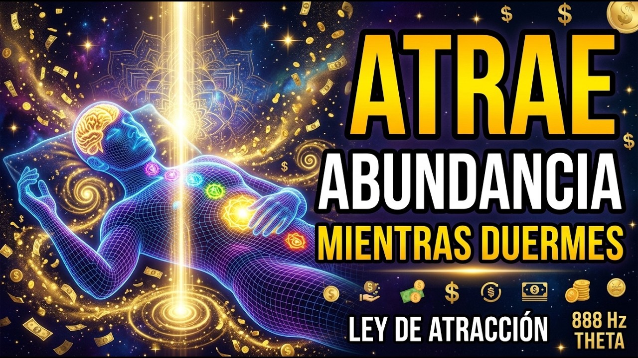 Despierta Rico | Música Para Atraer Dinero Mientras Duermes | 888 Hz ...