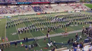 University of Akron Marching Band Pregame October 7, 2017