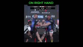 MOROZOV DESTROYED ERMES ON BOTH HANDS #shorts #fypシ゚viral #viral #armwrestling