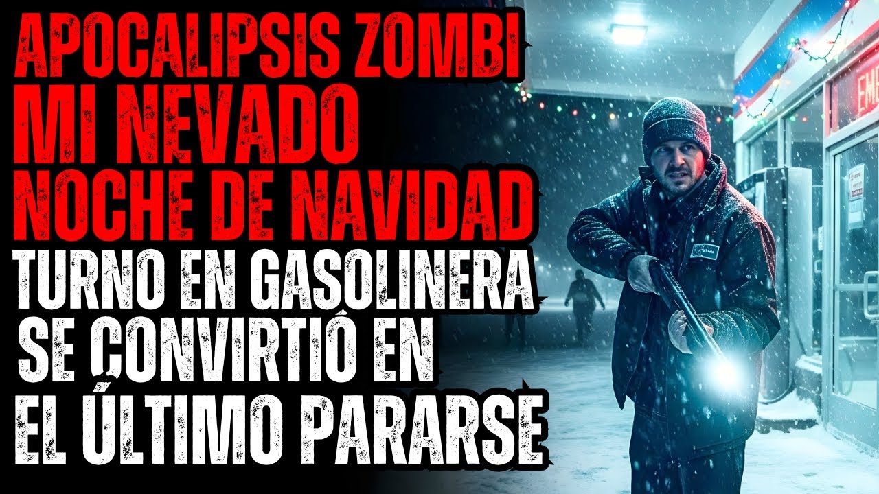 APOCALIPSIS ZOMBI: Mi turno de Navidad en la gasolinera se convirtió en mi última defensa.