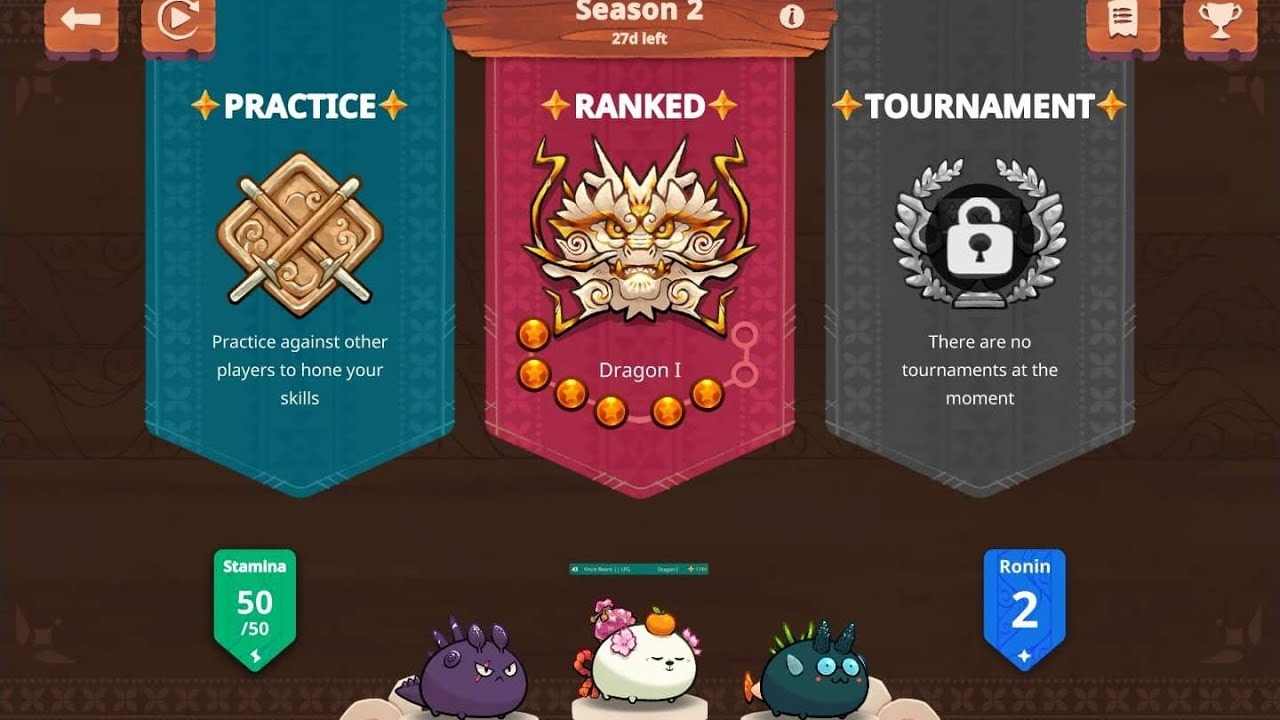 Budget axie team on origin . 0.019 weth on Leader boards 🤔