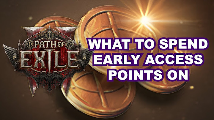 [Path of Exile 2] How should you spend Early Access points/coins?