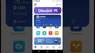 Tutorial How To Earn From #legion  Network passive Income. screenshot 3