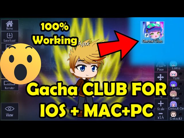 Download Gacha Club For IOS + MAC or PC Users