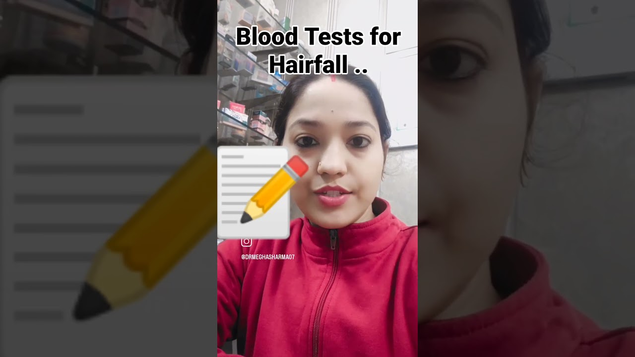 Exploring the Essential Blood Tests for Effective Hair Fall Diagnosis! 💉🔍 