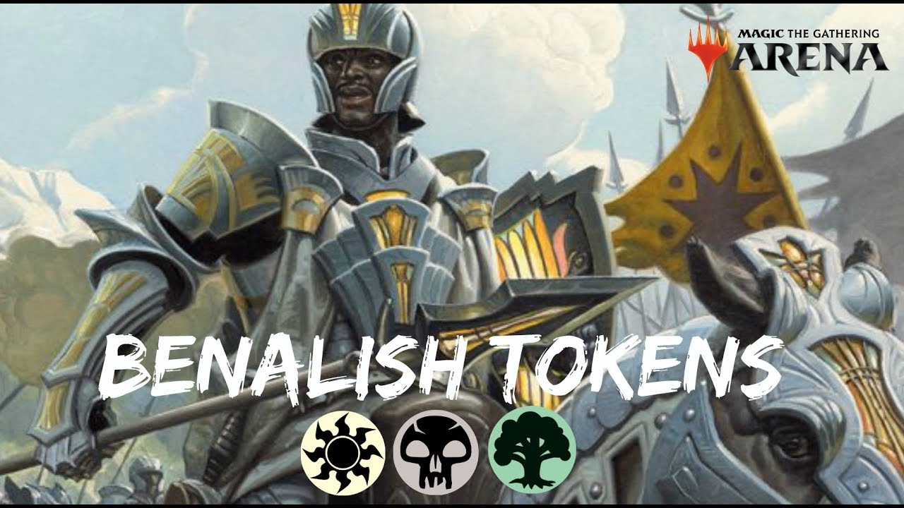 Benalish Tokens [MTG Arena] | Abazan Tokens with a TWIST in M19 Standard!!