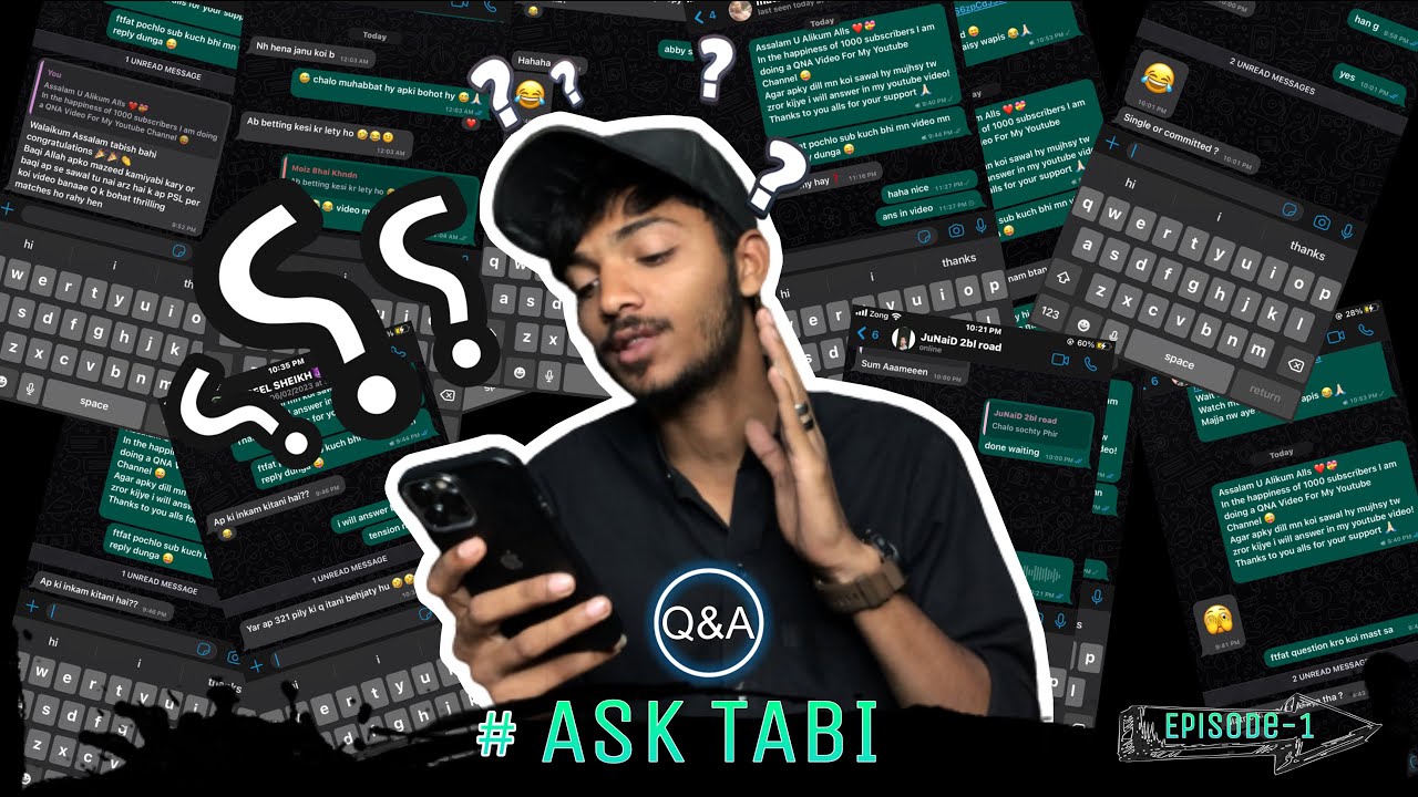Tabish Rajput QNA Video | My First Q&A | QNA Vlog | Tabish Ali Rajput - YouTube