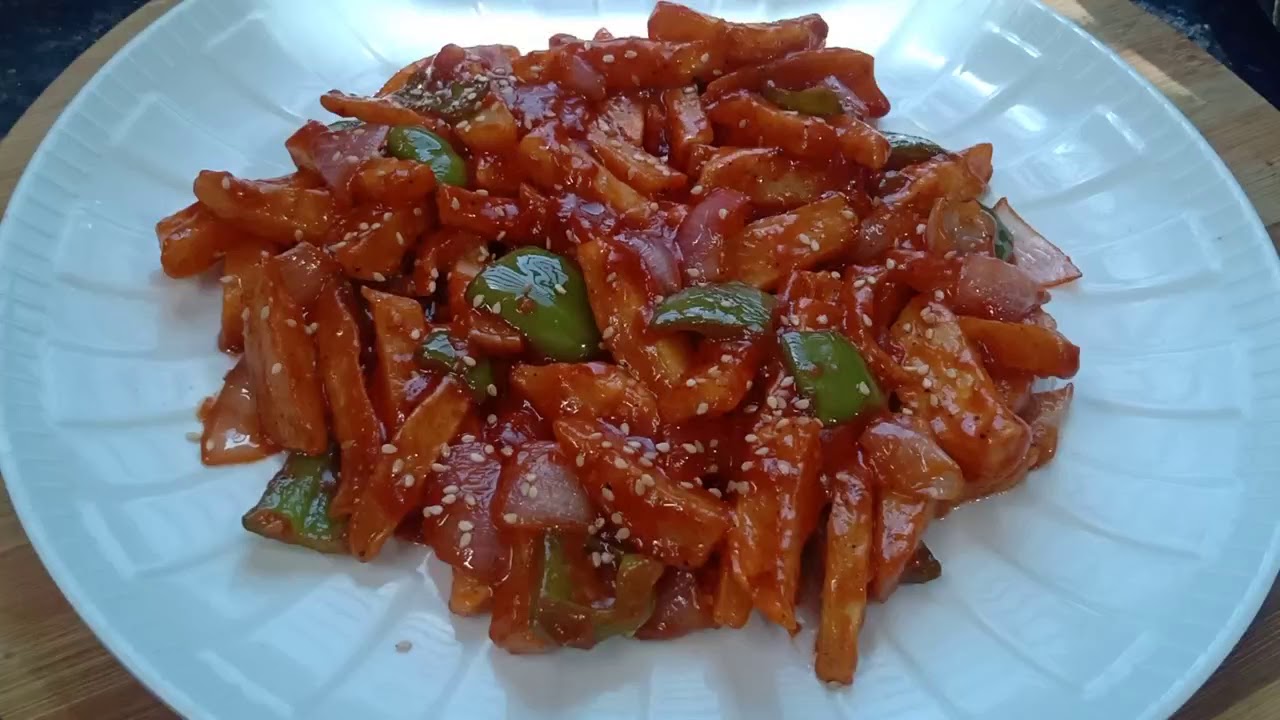 Crispy honey chilli potato recipe in hindi YouTube