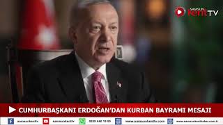 Hurbaşkanı Erdoğandan Kurban Bayramı Mesajı