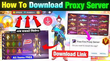 How To Download Proxy Server In Free Fire 💯😱🔥| Free Fire Proxy Server | Proxy Server Free Fire