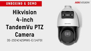 4-inch TandemVu PTZ Camera (SE4C) - Product unboxing and demo