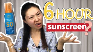 Evy Sunscreen Mousse Review | Sunscreen for 6 hrs? | Sweat/Water Proof Sunscreen? | Yay or Nah?