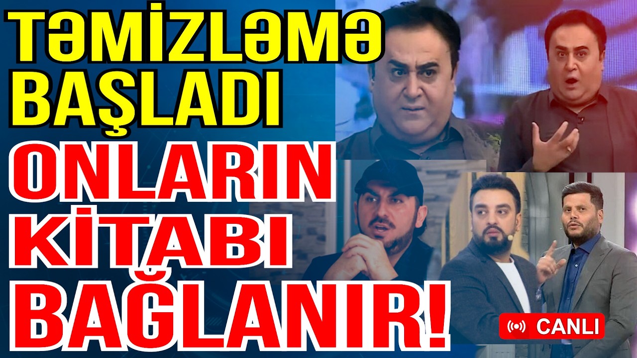 Televiziyalarda TƏMİZLƏMƏ ƏMƏLİYYATI - Onların kitabı bağlanır! - Gündəm Masada - Media Turk TV