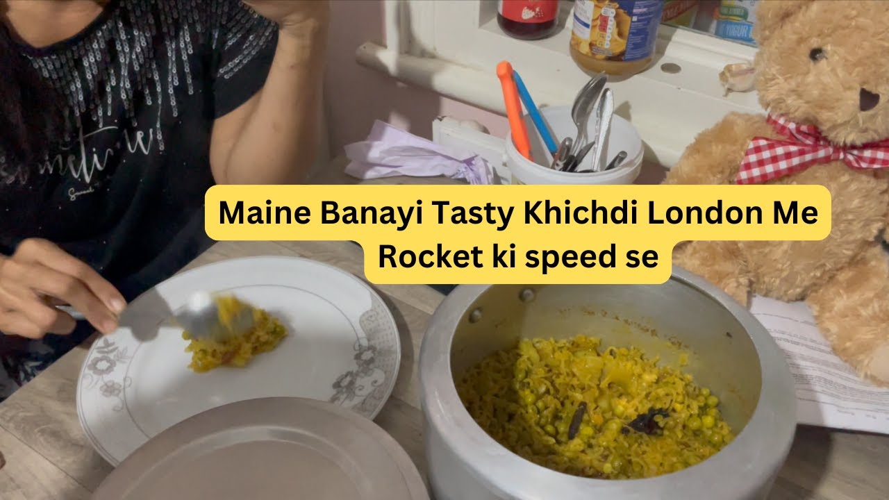 UK Me Desi Khana | Fatafat Masala Khichdi Recipe