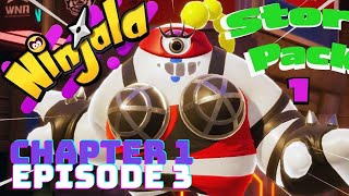 Ninjala Story Mode Chapter 1: Defeat the Space Ninja! Episode 3 - Gameplay Walkthrough