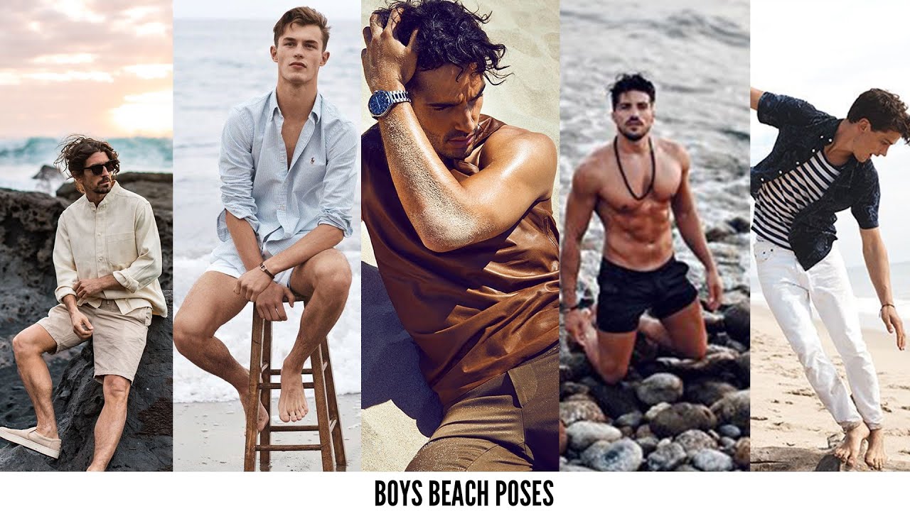 Pin by Nerea DC on The Hottest Male Models | Photography poses for men,  Beach photoshoot, Mens photoshoot poses