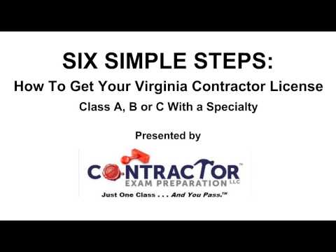 NEW DPOR PROCESS 6 Steps Get A Virginia Contractor
