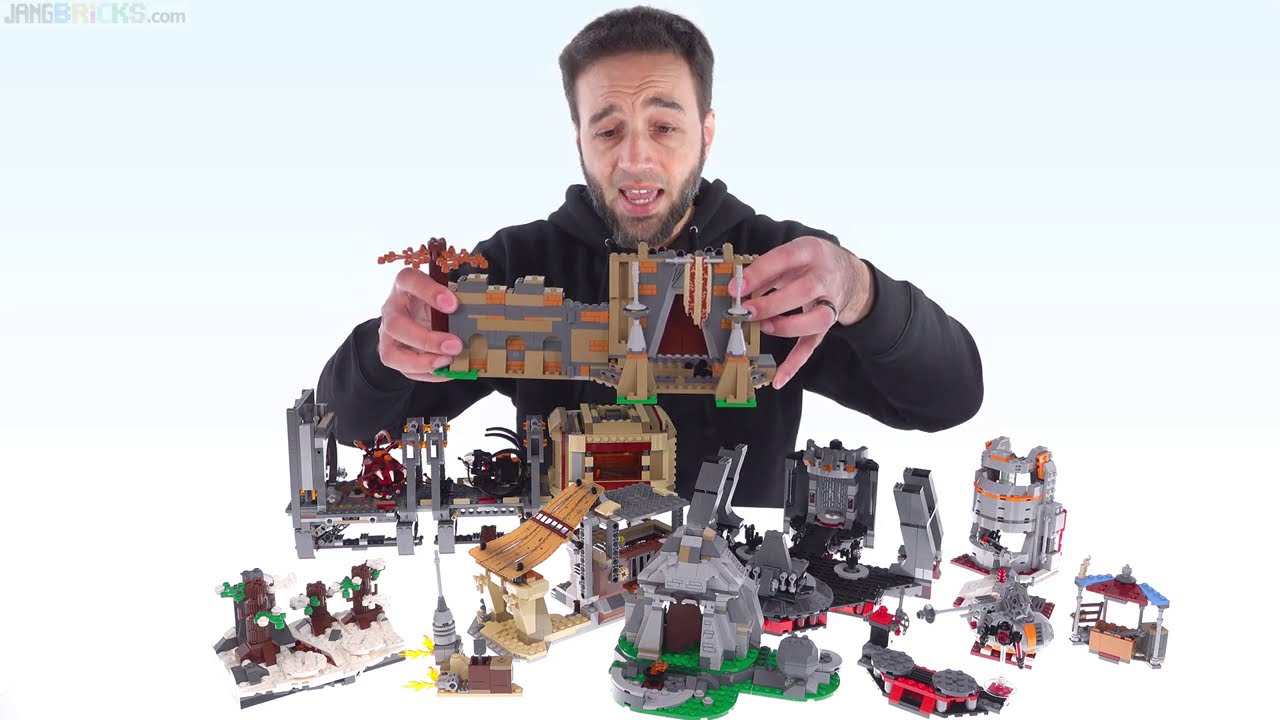 LEGO Star Sequel Trilogy 3: Buildings, Structures & Destinations! - YouTube