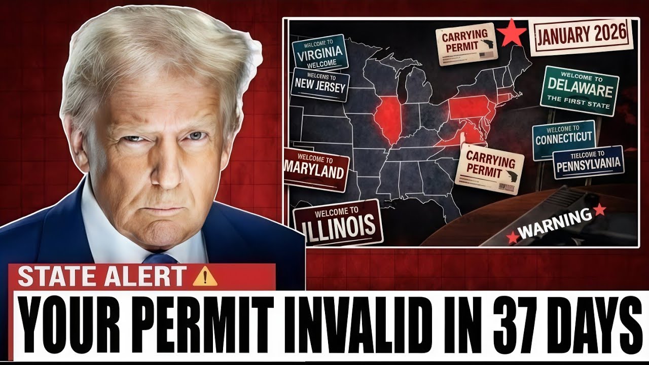 Seven States Drop Concealed Carry Permits in 2026, Prompting Major Legal Changes!