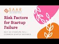 Risk Factors for Startup Failure | Why Do Startups Fail | Common Startup Mistakes