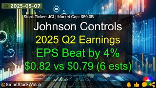 Johnson Controls (JCI|$59.0B) - 2025 Q2 Earnings Analysis
