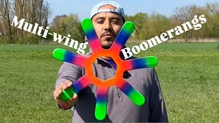 Boomerangs Beyond the Classic “V”