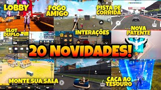 20 NOVIDADES DA NOVA ATUALIZAÇÃO DE JUNHO / FREE FIRE UPDATE 28