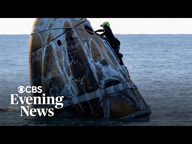 Astronauts Return To Earth After 9 Months In Space