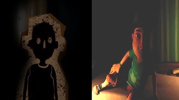 NICKY IS SAVE - Hello Neighbor vs Hello Neighbor VR