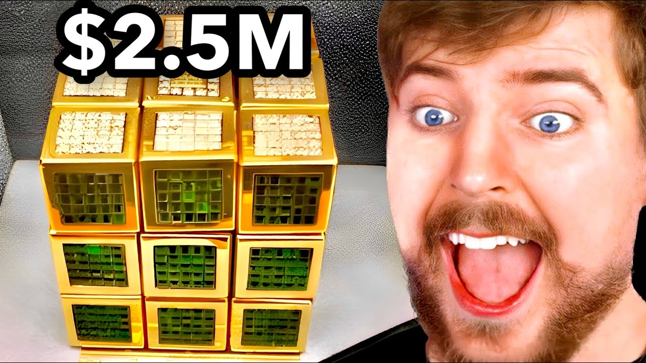 MrBeast if he made a Rubik’s Cube