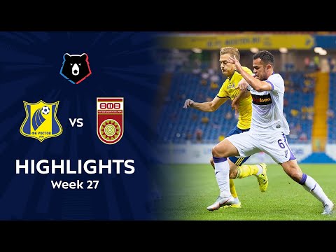 Rostov Ufa Goals And Highlights