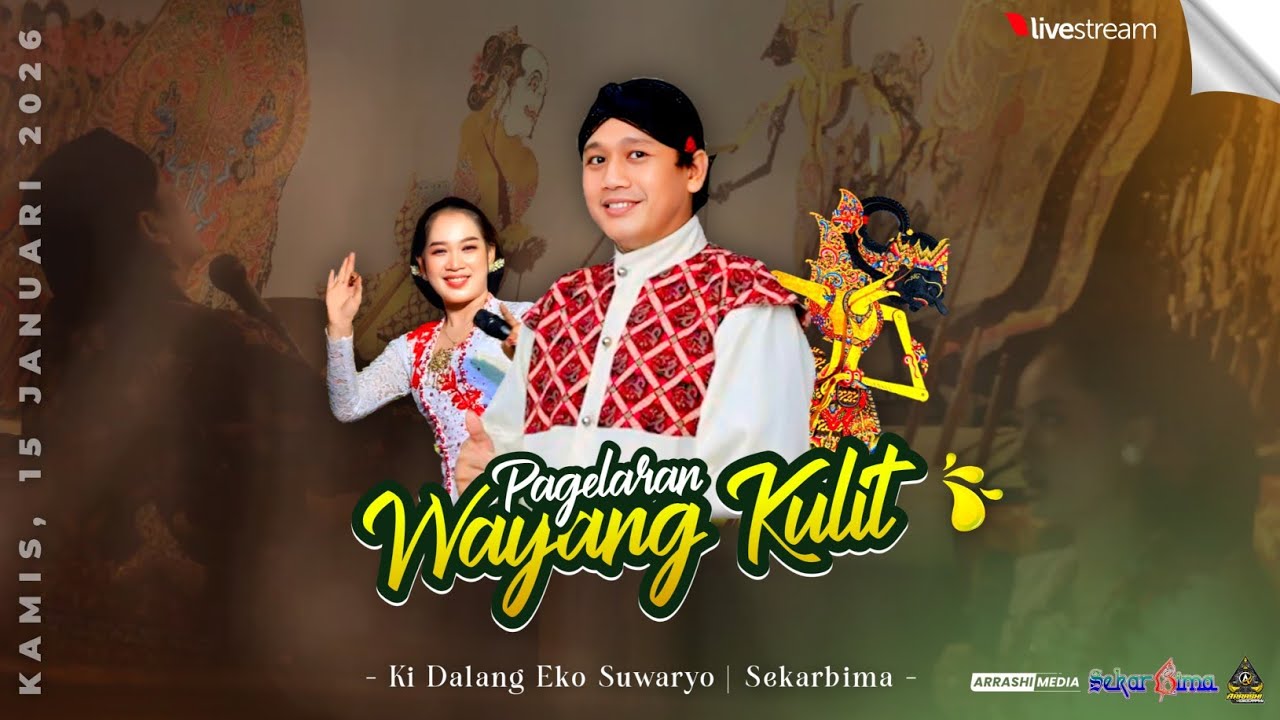 LIVE WAYANG KULIT DALANG KI EKO SUWARYO MALAM INI 15 JANUARI 2026‼️
