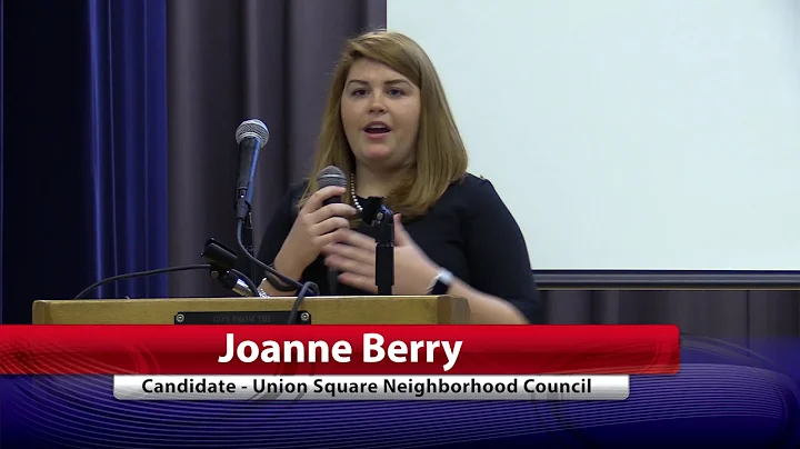 Joanne Berry - Union Square Neighborhood Council C...