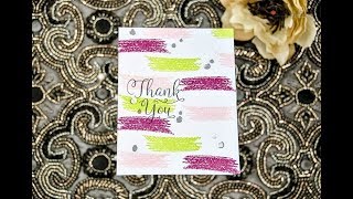 Celebrity Unity Quick Tip: One Layer Thank You Card Wealth