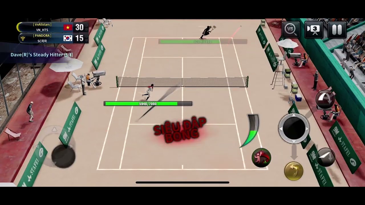 Ultimate tennis vs SC - YouTube