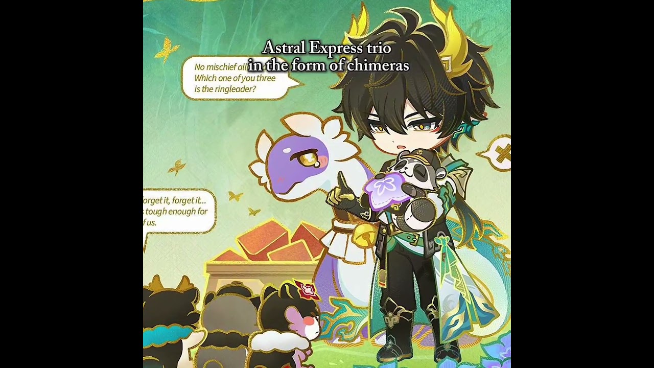 Astral Express trio in the form of chimeras || 