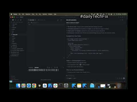 Flutter Stateless Widget Explained | Beginner-Friendly Tutorial