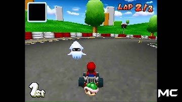 C.../Mario Kart DS 50cc Mushroom cup Figure-8 Circuit [HD]