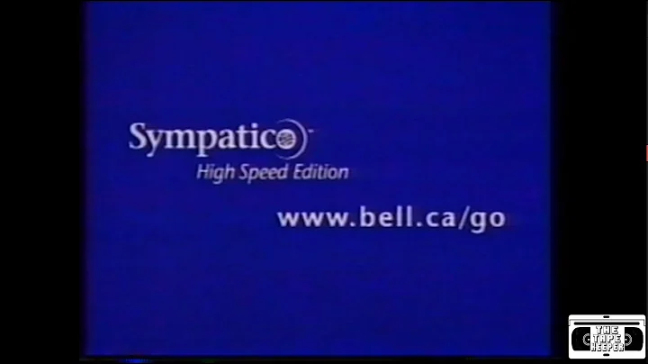 Sympatico High Speed Internet / Bell Canada Internet Commercial - 2001