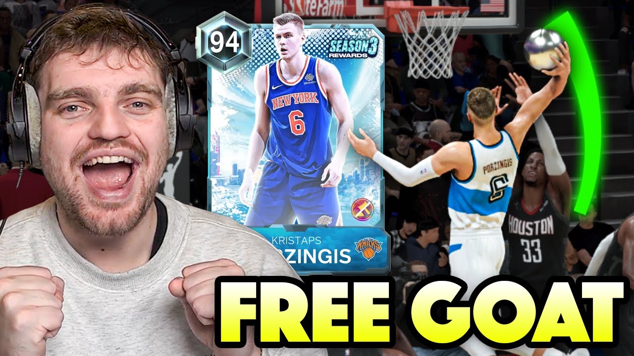 Бесплатный алмазный Кристапс Порзингис — это нечто невероятное!! Вам нужно получить его как можно...