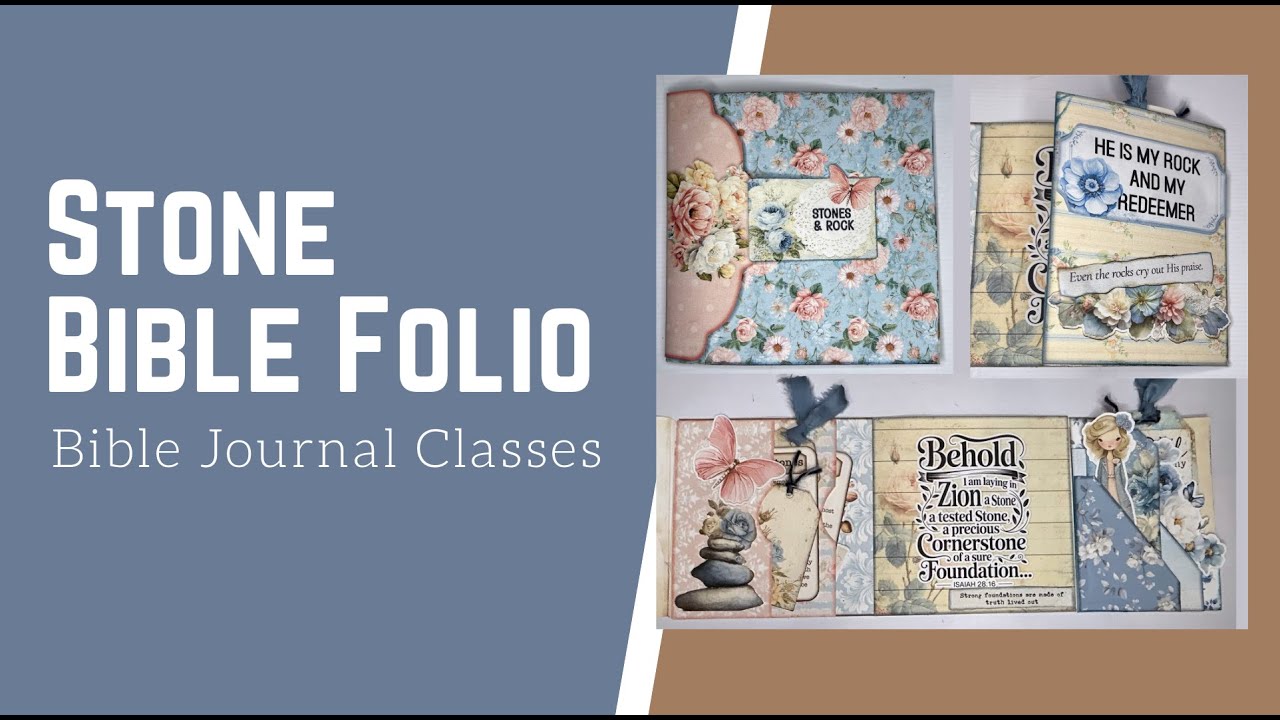 Bible  Journal Folio Assemply Super Quick and Easy