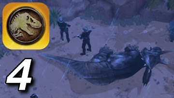 Jurassic World Primal Ops - Gameplay Walkthrough Part 4 - Chapter 3/Act 1  (iOS)
